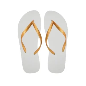 Chinelo Branco Liso Para Personalizar Basic